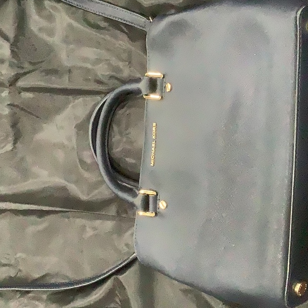 Michael Kors navy blue crossbody